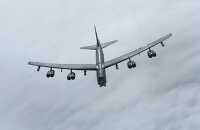 B-52 Stratofortress after aerial refueling