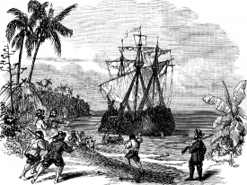Buccaneers Embarking on an Expedition