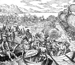 columbus historical illustration
