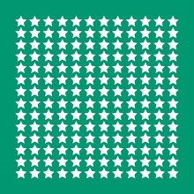 star texture on green background