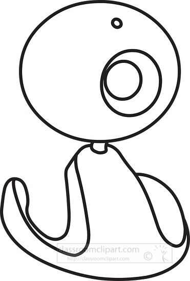 010 black outline clipart