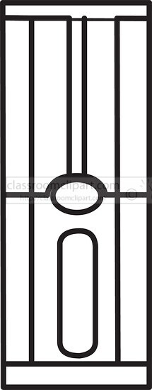 030 black outline clipart