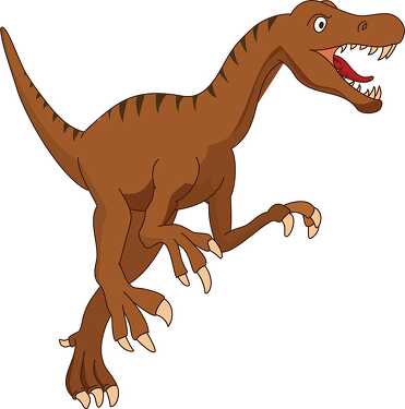 allosaurus dinosaur clipart