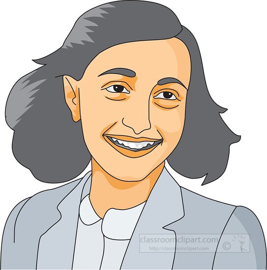 anne frank clipart