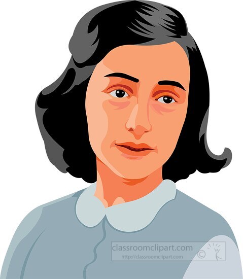 anne frank german holocust clipart