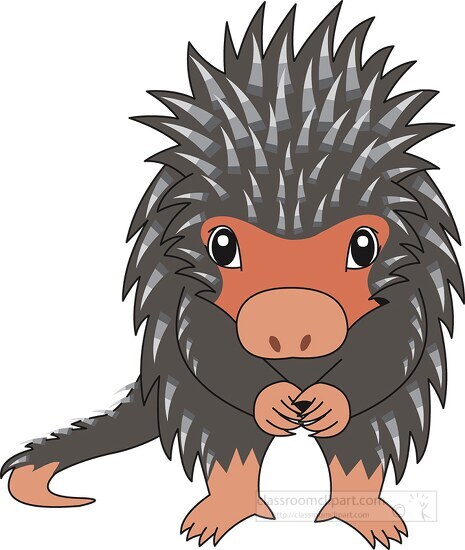 brazilian porcupine clipart