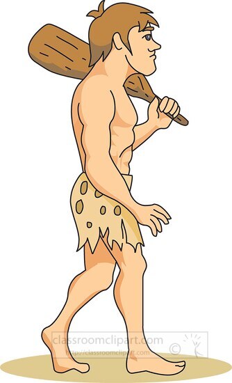 caveman with club