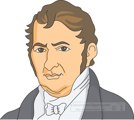 eli whitney inventor cotton gin clipart