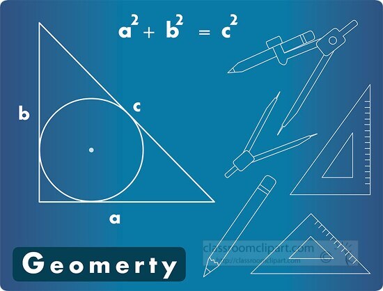 geometry concept clipart