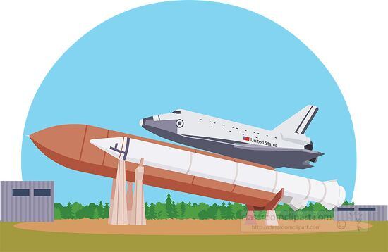 huntsville alabama space and rocket center clipart