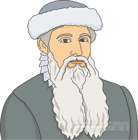 johannes gutenberg clipart