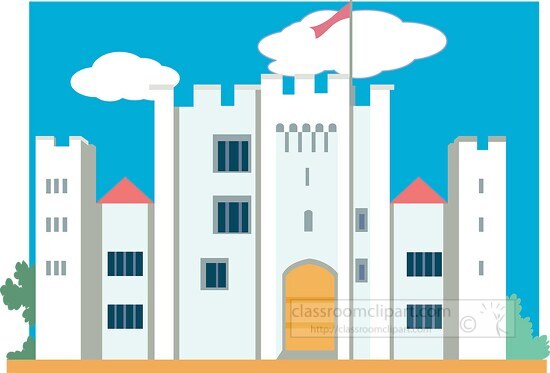 medieval castle clipart 23