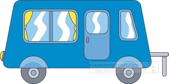 mobile home trailer unattached clipart 23