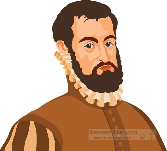 pedro menendez explorer clipart