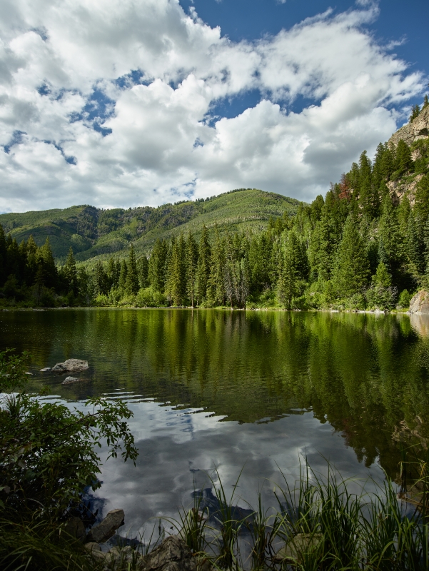 Alpine lake Crystal in Gunnison County Colorado 2