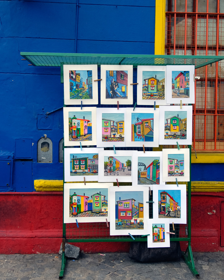 Artwork for sale La Boca neighborhood