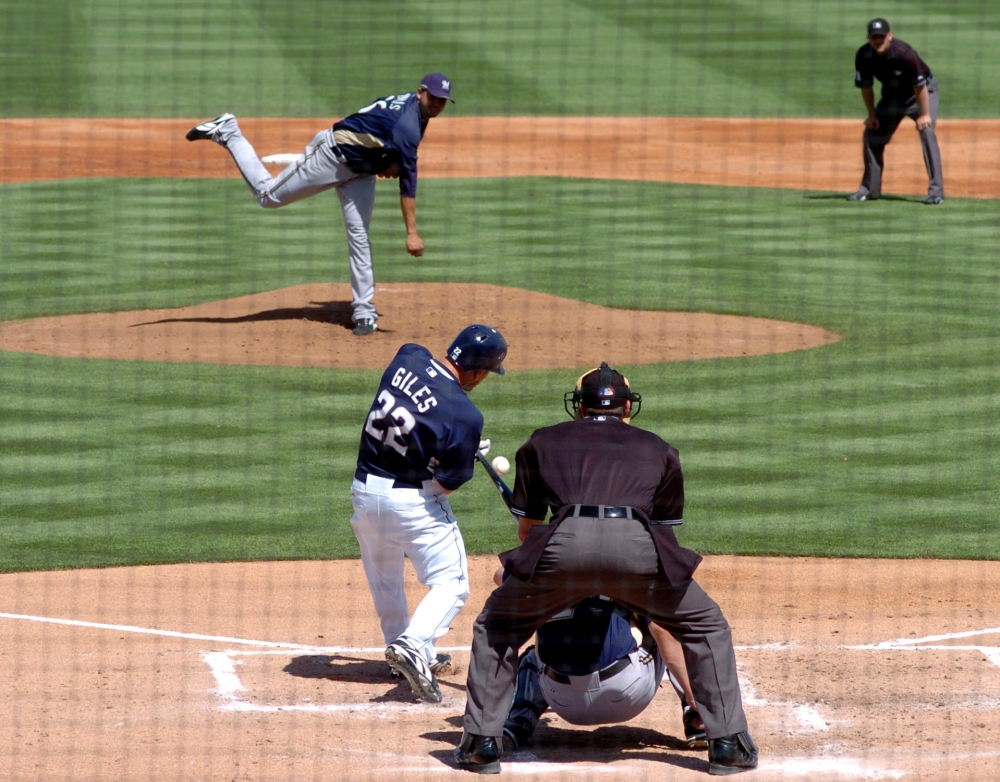 baseball game at Peoria Sports Complex