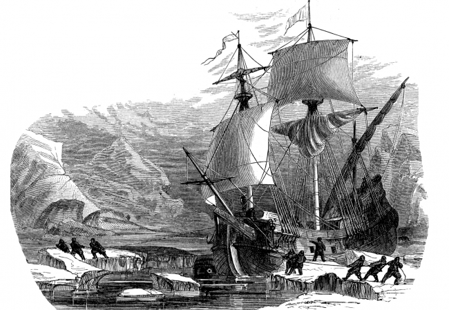 berentz arctic historical illustration