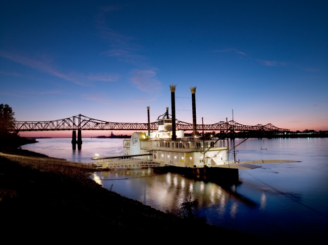 Casino Boat on the Mississippi River