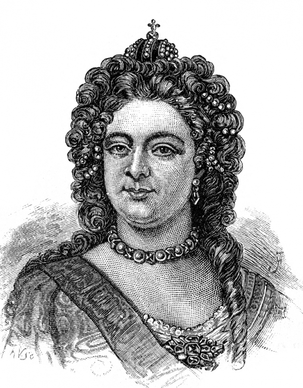 Empress Anne Historical Illustration