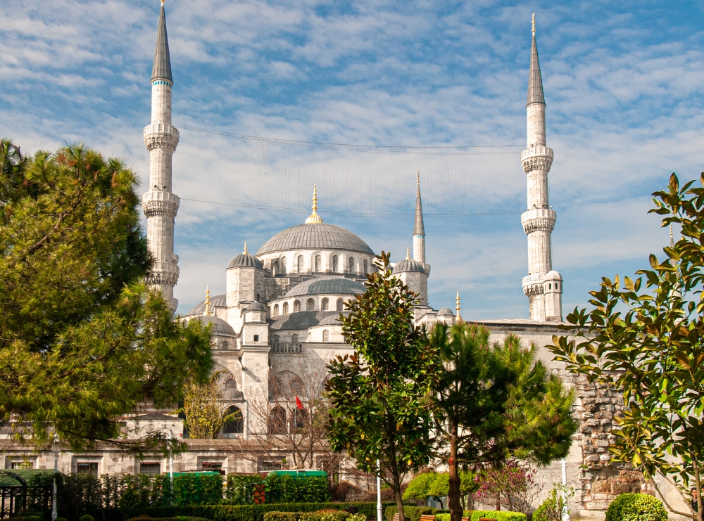 exterior of hagia sophia istambul turkey