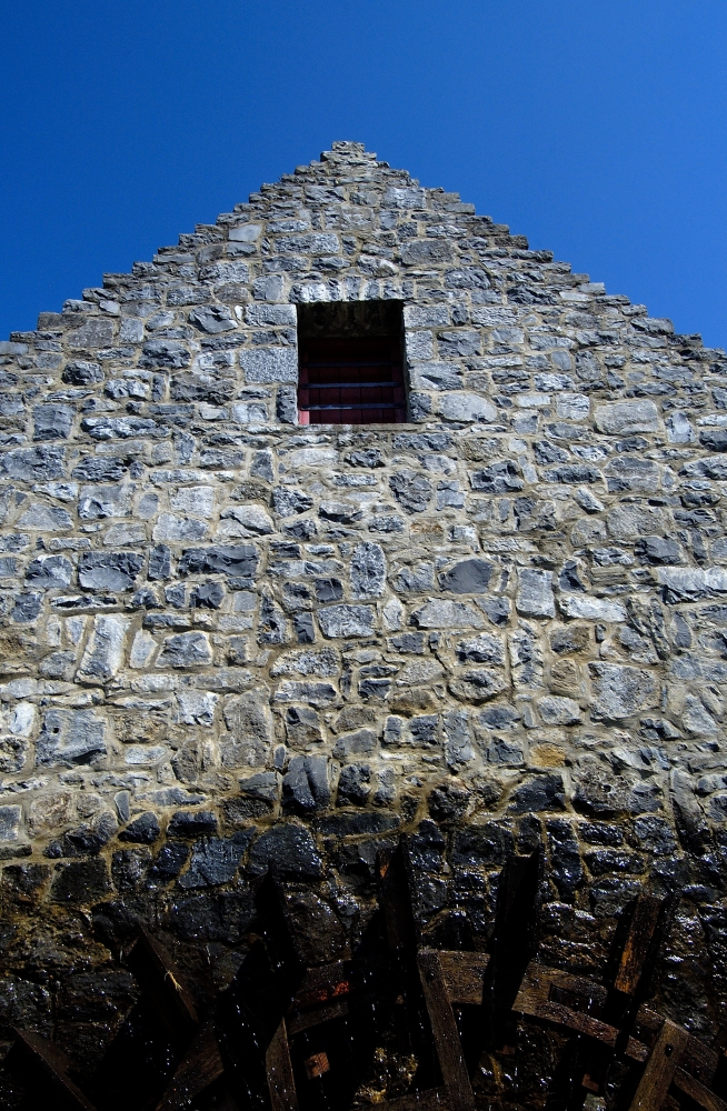 Front View of a Water-wheel near Shannon Ireland