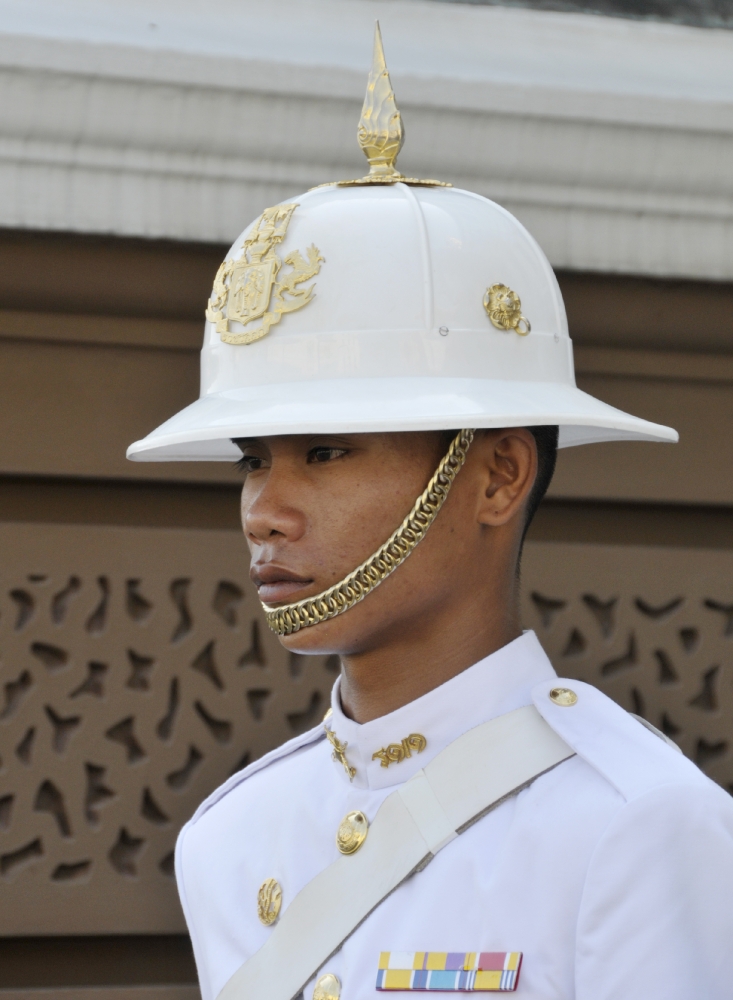 Guards near the The Grand Palace