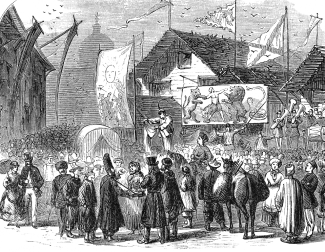 Nijni Novgorod During The Fair Historical Illustration