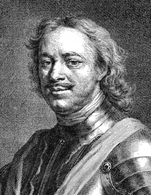 Peter The Great Historical Illustration
