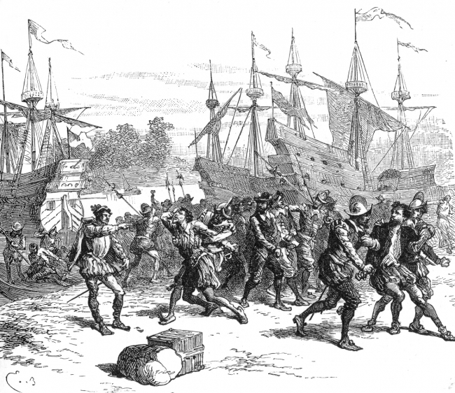 pirates historical illustration