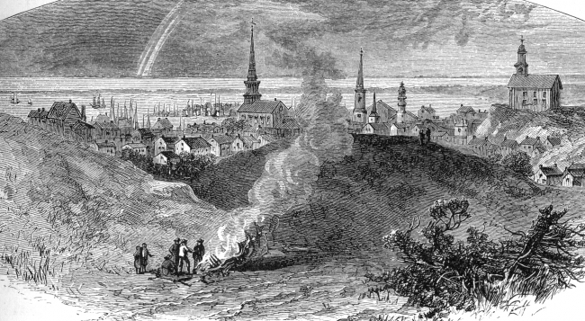 provincetown historical illustration