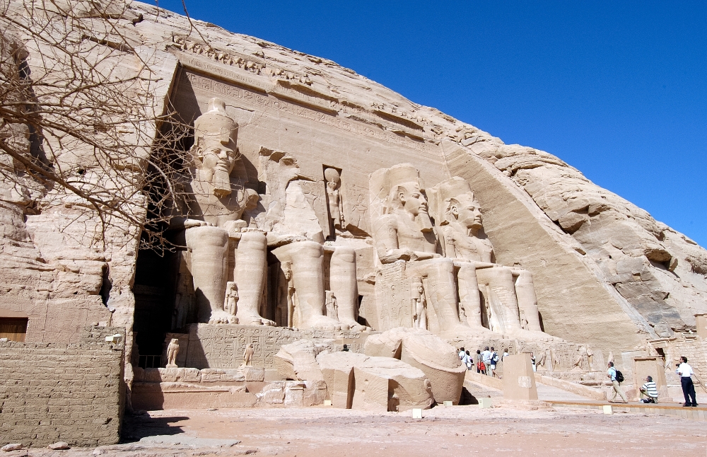 Rameses Ii Temple In Abu Simbel Aswan Egypt