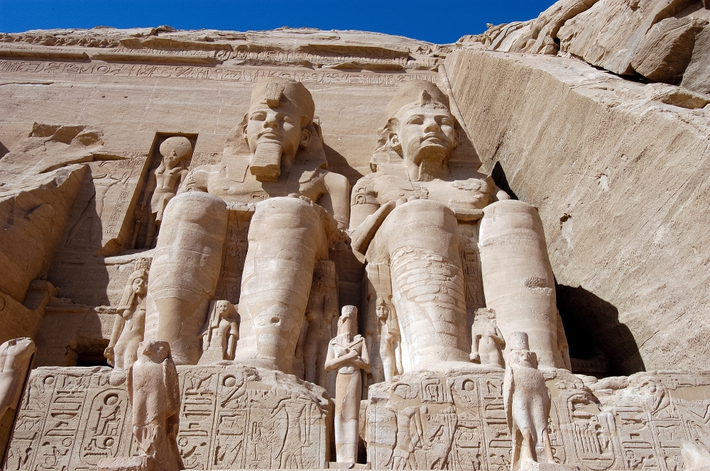 Rameses Ii Temple In Abu Simbel Aswan Egypt