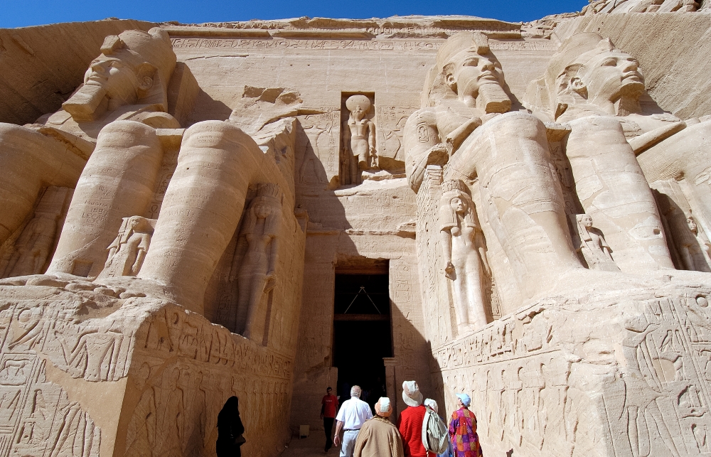 Rameses Ii Temple In Abu Simbel Aswan Egypt