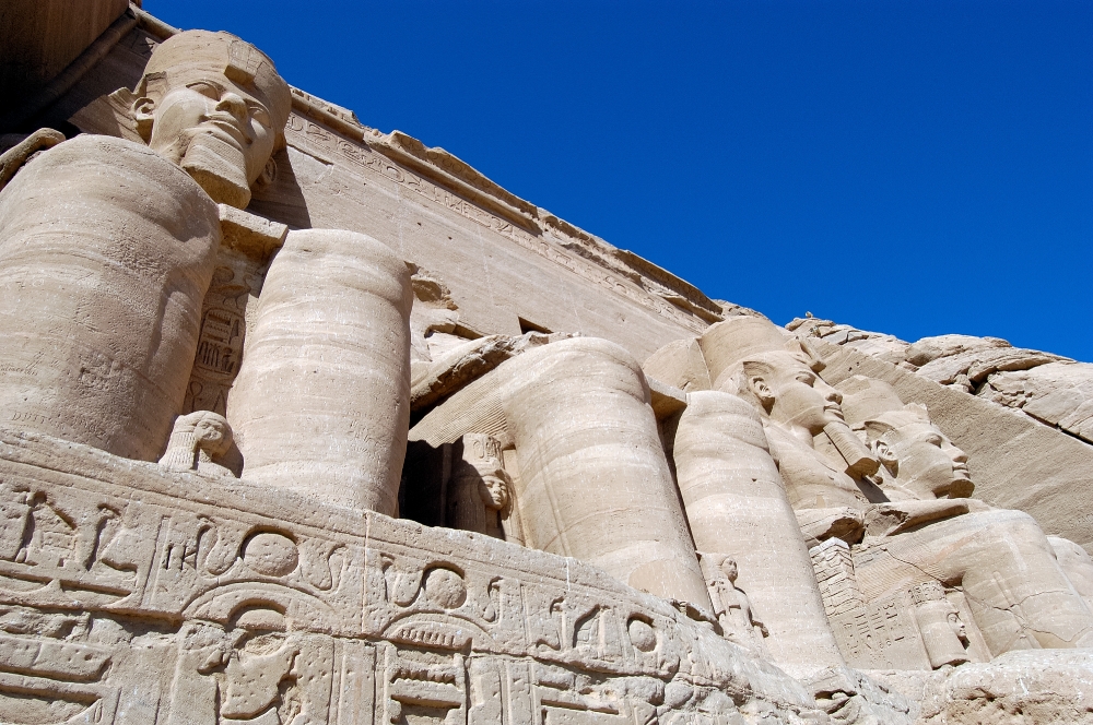 Rameses Ii Temple In Abu Simbel Aswan Egypt