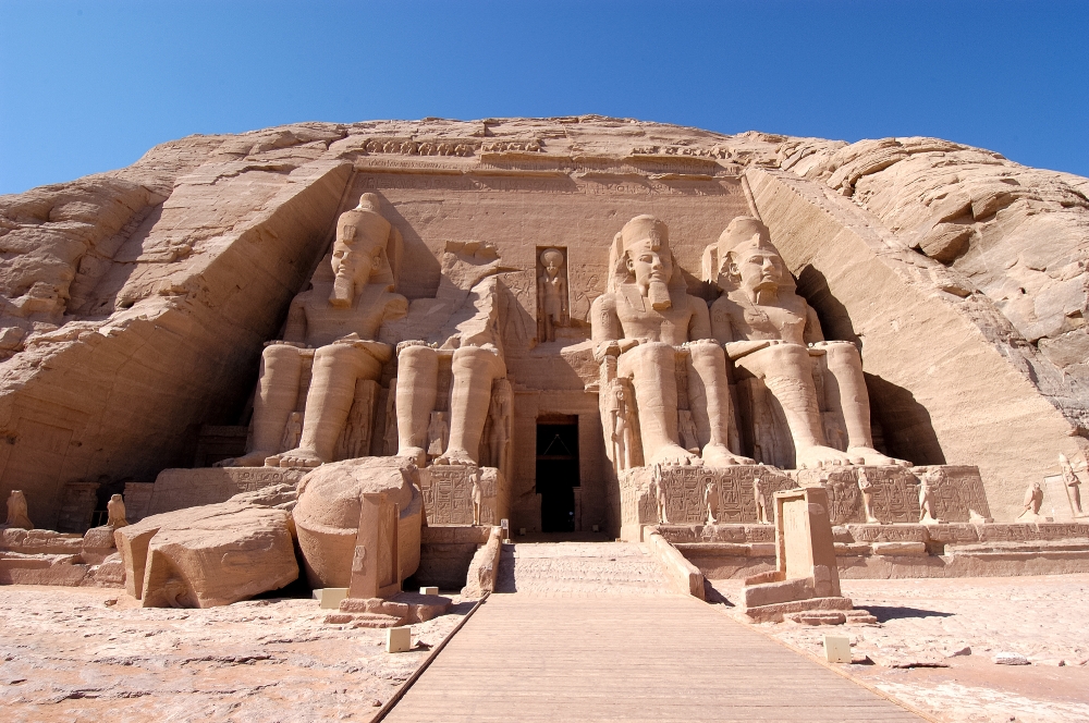 Rameses Ii Temple In Abu Simbel Aswan Egypt