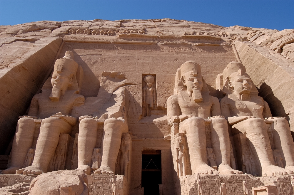 Rameses Ii Temple In Abu Simbel Aswan Egypt