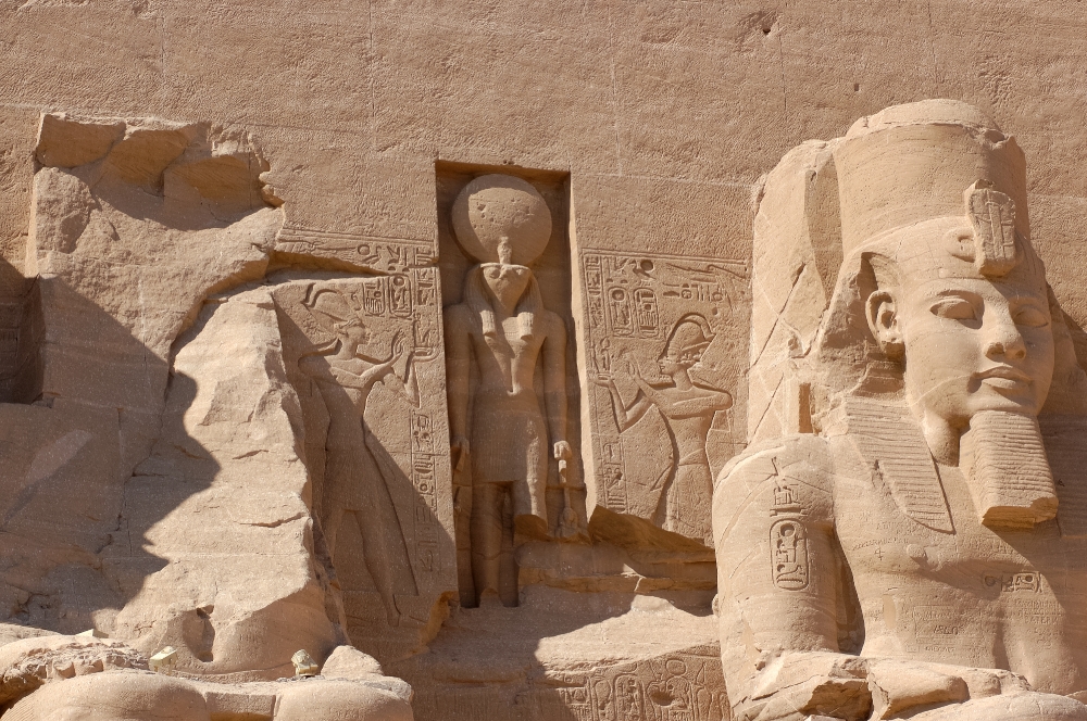 Rameses Ii Temple In Abu Simbel Aswan Egypt