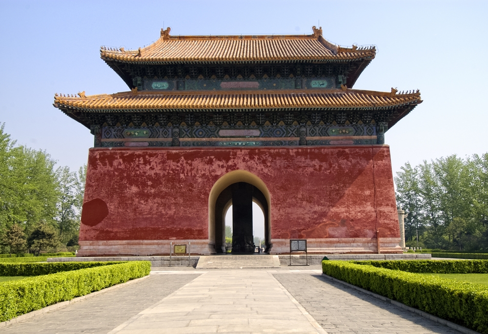 shengong shengde stele pavilion beijing china photo 0210