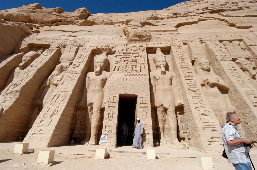 Small Temple In Abu Simbel Aswan Egypt