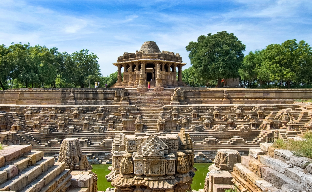 Surya Kund at of Sun Temple Modhera