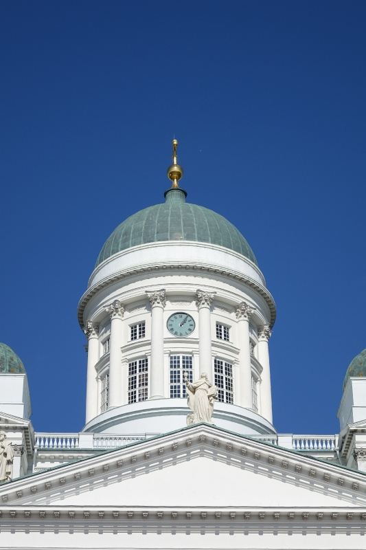 Tuomiokirkko Cathedral Helsinki Finland Photo 