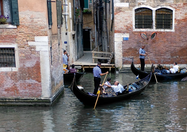 Venetian gondolas