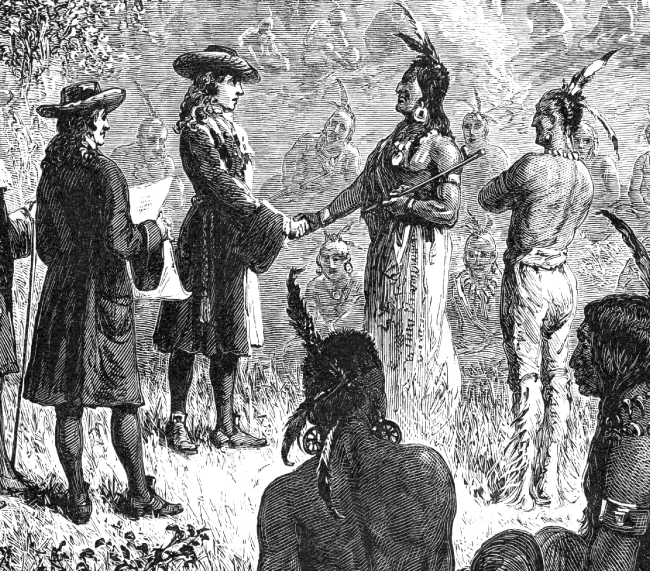 William Penn’s treaty with the Indians