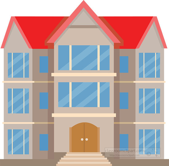 residential building clipart