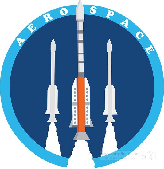 rockets aerospace clipart