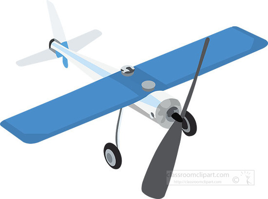 small prop aircraft plane clipart 017