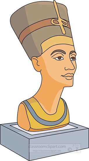 statue nefertiti ancient egyptian art