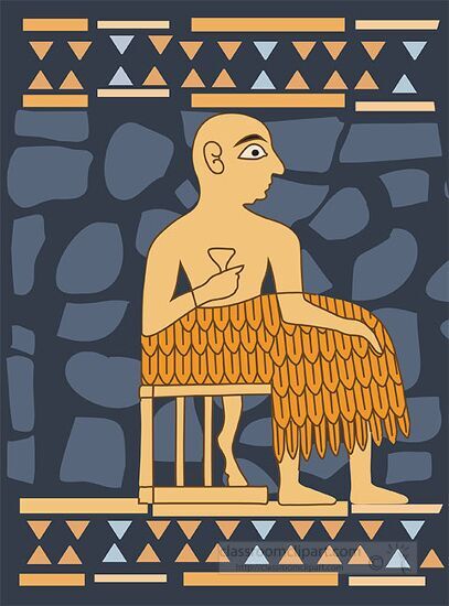 sumerian civilization clipart