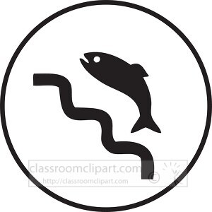 symbol water fish ladder 01